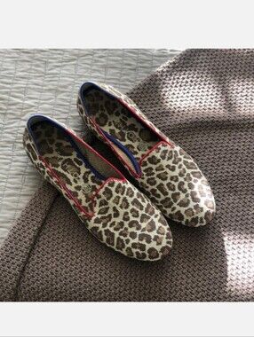 Rothy’s mocha spot loafers size 10.5